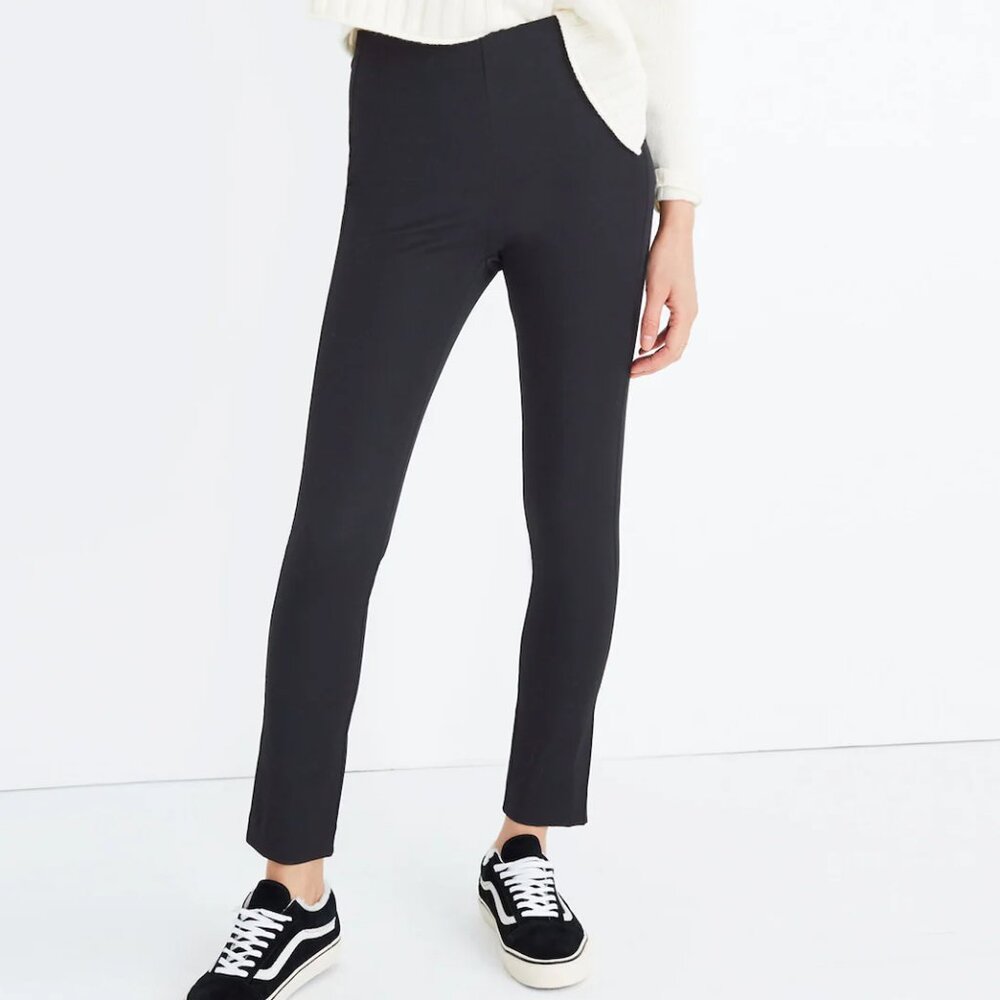 NEW NWT! MADEWELL FRASER SLIM PANT HIGH RISE FLAT FRONT STRETCH ANKLE sz 26